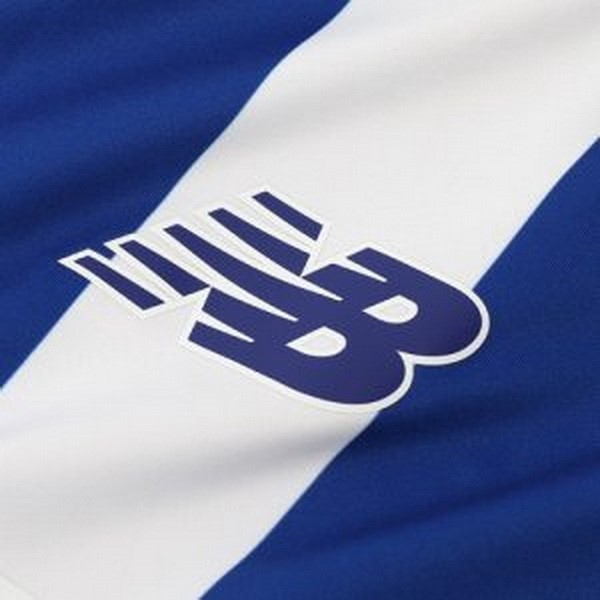 New Balance Heim Trikot Montedio Yamagata 2018-19 Blau Fussballtrikots Günstig